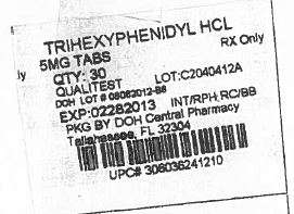 Trihexyphenidyl Hydrochloride